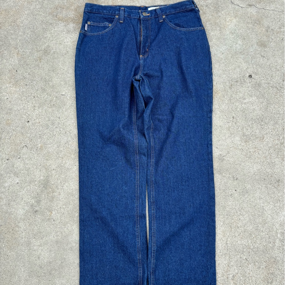 Carhartt Men's Deep Blue straight leg  Jeans